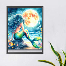 Load image into Gallery viewer, Diamond Painting - Full Round - Mermaid (40*50CM)