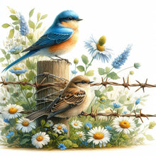 Load image into Gallery viewer, AB Diamond Painting - Full Square - Bird (30*30CM)