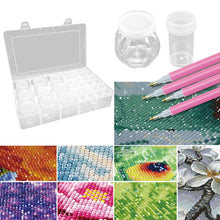 Load image into Gallery viewer, Acrylic 5D DIY Diamond Painting Container Case Clear Diamond Painting Containers