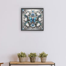 Load image into Gallery viewer, Diamond Painting - Full Round - Butterfly Flower (30*30CM)
