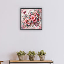 Load image into Gallery viewer, Diamond Painting - Full Round - Butterfly Flower (30*30CM)