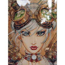 Load image into Gallery viewer, Diamond Painting - Full Round - Steampunk Cool Girl (30*40CM)