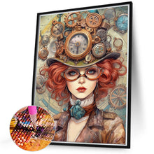 Load image into Gallery viewer, Diamond Painting - Full Round - Steampunk Girl (40*50CM)