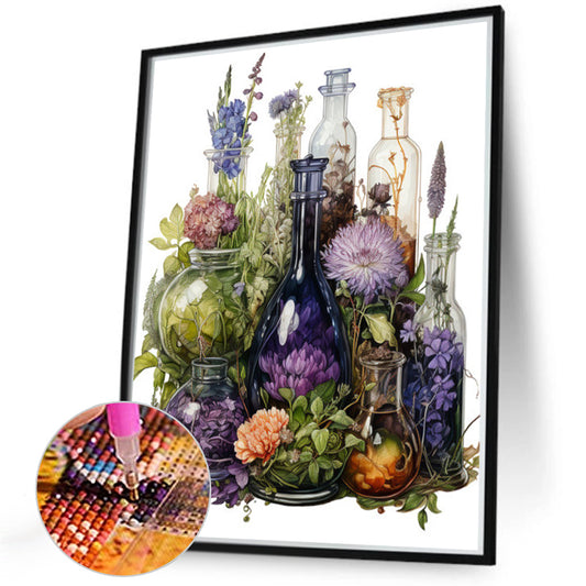 Diamond Painting - Full Round - Vase Fantasy (40*50CM)
