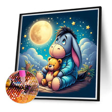 Load image into Gallery viewer, Diamond Painting - Full Round - Eeyore and bear (40*40CM)