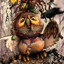 Load image into Gallery viewer, Diamond Painting - Full Square - Owl (40*40CM)
