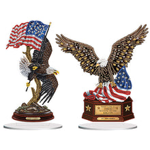 Load image into Gallery viewer, 2Pcs Acrylic Special Shaped Birdcage Eagle Desktop Diamond Art Kits for Beginner