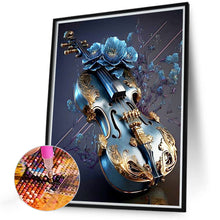 Load image into Gallery viewer, 2pcs Round Diamond Painting Set - Musical instruments (30*40CM)