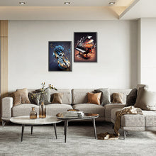 Load image into Gallery viewer, 2pcs Round Diamond Painting Set - Musical instruments (30*40CM)