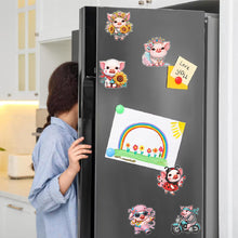 Load image into Gallery viewer, 6Pcs Special Shape Pig Diamond Art Magnets Decals Diamond Painting Fridge Magnet