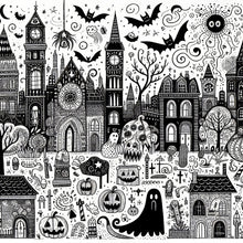 Load image into Gallery viewer, Diamond Painting - Full Round - One Hundred Demons Night Parade (40*40CM)