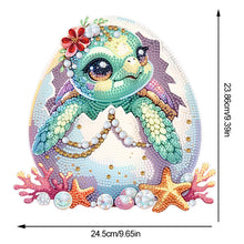 Load image into Gallery viewer, Acrylic Sea Turtle 5D DIY Diamond Art Tabletop Decorations for Home Office Decor