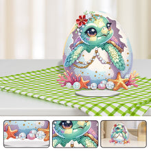 Load image into Gallery viewer, Acrylic Sea Turtle 5D DIY Diamond Art Tabletop Decorations for Home Office Decor