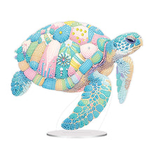 Load image into Gallery viewer, Acrylic Sea Turtle 5D DIY Diamond Art Tabletop Decorations for Home Office Decor