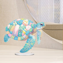 Load image into Gallery viewer, Acrylic Sea Turtle 5D DIY Diamond Art Tabletop Decorations for Home Office Decor