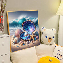 Load image into Gallery viewer, Diamond Painting - Full Round - Shell on the beach (40*40CM)