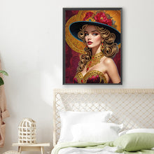 Load image into Gallery viewer, Diamond Painting - Partial Special Shaped - Luxury Woman (30*40CM)