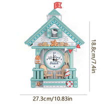 Load image into Gallery viewer, Acrylic Special Shaped Animal 5D Diamond Painting Clock Art Craft for Home Decor