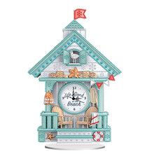 Load image into Gallery viewer, Acrylic Special Shaped Animal 5D Diamond Painting Clock Art Craft for Home Decor