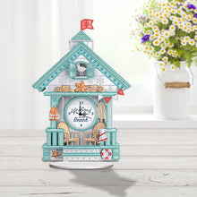 Load image into Gallery viewer, Acrylic Special Shaped Animal 5D Diamond Painting Clock Art Craft for Home Decor