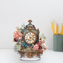 Load image into Gallery viewer, Acrylic Special Shaped Animal 5D Diamond Painting Clock Art Craft for Home Decor