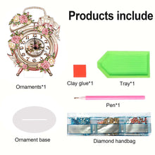 Load image into Gallery viewer, Acrylic Special Shaped Animal 5D Diamond Painting Clock Art Craft for Home Decor