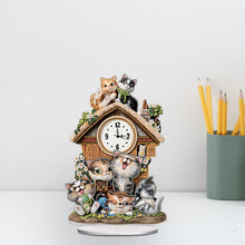 Load image into Gallery viewer, Acrylic Special Shaped Animal 5D Diamond Painting Clock Art Craft for Home Decor