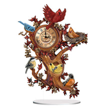 Load image into Gallery viewer, Acrylic Special Shaped Animal 5D Diamond Painting Clock Art Craft for Home Decor