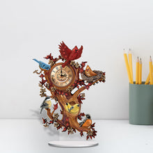 Load image into Gallery viewer, Acrylic Special Shaped Animal 5D Diamond Painting Clock Art Craft for Home Decor