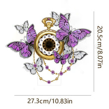 Load image into Gallery viewer, Acrylic Special Shaped Animal 5D Diamond Painting Clock Art Craft for Home Decor