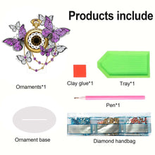 Load image into Gallery viewer, Acrylic Special Shaped Animal 5D Diamond Painting Clock Art Craft for Home Decor