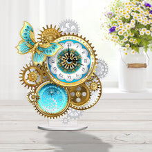 Load image into Gallery viewer, Acrylic Special Shaped Animal 5D Diamond Painting Clock Art Craft for Home Decor