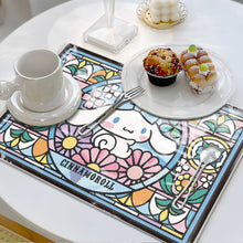 Load image into Gallery viewer, Diamond Painting Placemat Cinnamon Dog DIY Diamond Crafts Projects for Beginners