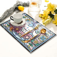 Load image into Gallery viewer, Diamond Painting Placemat Cinnamon Dog DIY Diamond Crafts Projects for Beginners