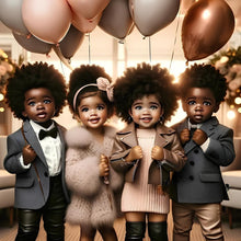 Load image into Gallery viewer, Diamond Painting - Full Round - Several children (40*40CM)