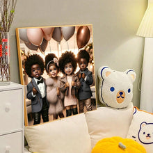 Load image into Gallery viewer, Diamond Painting - Full Round - Several children (40*40CM)