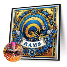Load image into Gallery viewer, Diamond Painting - Partial Special Shaped - Los Angeles Rams (30*30CM)