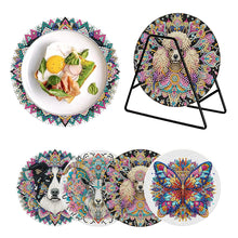 Load image into Gallery viewer, 4Pcs Acrylic Mandala DIY Diamond Dot Kits Diamond Crafts Projects for Home Decor