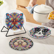 Load image into Gallery viewer, 4Pcs Acrylic Mandala DIY Diamond Dot Kits Diamond Crafts Projects for Home Decor