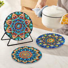 Load image into Gallery viewer, 4Pcs Acrylic Mandala DIY Diamond Dot Kits Diamond Crafts Projects for Home Decor