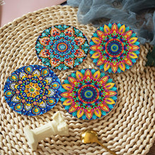 Load image into Gallery viewer, 4Pcs Acrylic Mandala DIY Diamond Dot Kits Diamond Crafts Projects for Home Decor