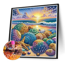 Load image into Gallery viewer, Diamond Painting - Partial Special Shaped - Starfish (40*40CM)