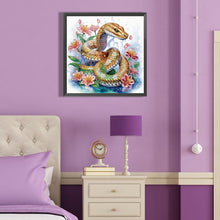 Load image into Gallery viewer, Diamond Painting - Partial Special Shaped - Snake (40*40CM)