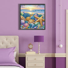 Load image into Gallery viewer, Diamond Painting - Partial Special Shaped - Shell (40*40CM)