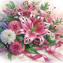 Load image into Gallery viewer, Diamond Painting - Partial Special Shaped - Lily (40*40CM)