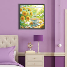 Load image into Gallery viewer, Diamond Painting - Partial Special Shaped - Dandelion (40*40CM)