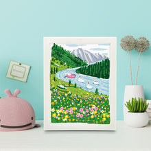 Load image into Gallery viewer, Landscape Rhinestones Diamond Painting Full Drill Diamond Painting for Beginners