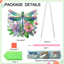 Load image into Gallery viewer, Acrylic Special Shape Bird Flower Diamond Painting Decor DIY Diamond Art Pendant