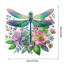 Load image into Gallery viewer, Acrylic Special Shape Bird Flower Diamond Painting Decor DIY Diamond Art Pendant