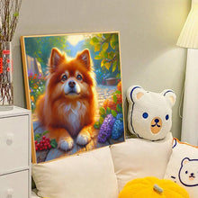Load image into Gallery viewer, Diamond Painting - Full Round - Pomeranian (40*40CM)